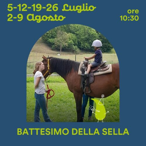 Laboratorio e battesimo della Sella
